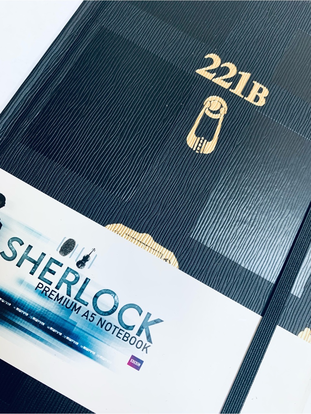 🌻 New Adventures of Sherlock Holmes Premium A5 Notebook from UK with photos